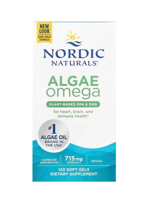 ALGAE OMEGA / LEVISTÄ / 715 mg / 120 mjuka kapslar