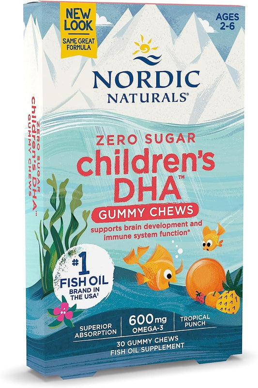 LASTEN DHA / 600 mg / 30 pureskeltavaa gummya