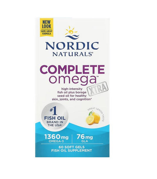 COMPLETE OMEGA XTRA / 1360 mg / 60 mjuka kapslar