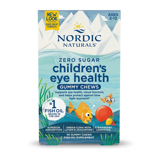 LASTEN SILMIEN TERVEYS / MANSIKKALIMONADI / 30 gummya
