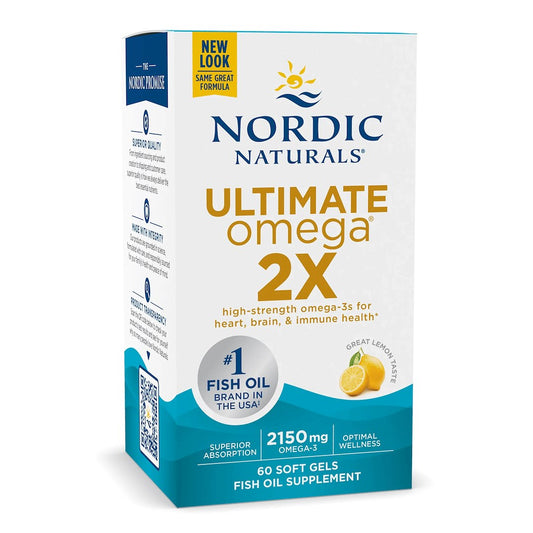 ULTIMATE OMEGA 2X / 2150 mg / SITRUUNA / 60 pehmokapselia