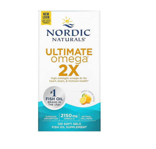 ULTIMATE OMEGA 2X / 2150 mg / SITRUUNA / 120 pehmokapselia