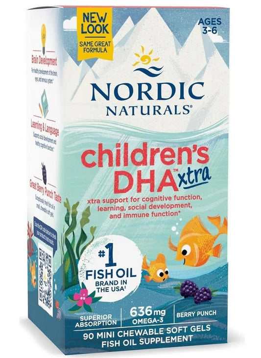LASTEN DHA XTRA / 636 mg / Berry Punch / 90 pehmokapselia