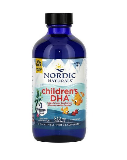 LASTEN DHA / 530 mg / MANSIKKA / 237 ml