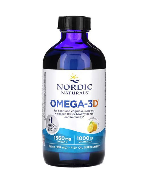 OMEGA-3D / 1560 mg / SITRUUNA / 237 ml