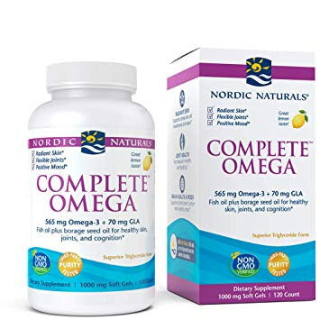 KOMPLETT OMEGA / 565 mg / CITRON / 120 mjuka kapslar