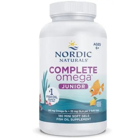 COMPLETE OMEGA JUNIOR / 283 mg / CITRON / 180 mjuka kapslar
