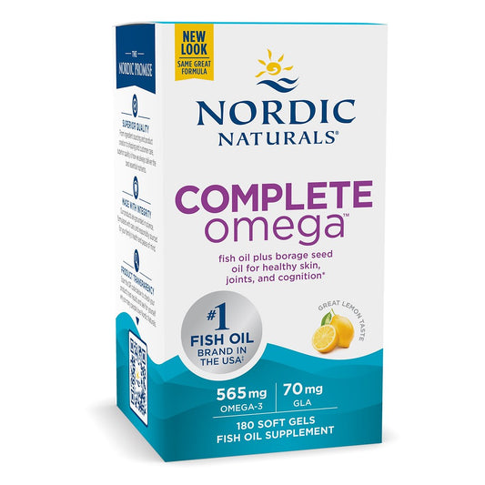 COMPLETE OMEGA / 565 mg / CITRON / 180 mjuka kapslar