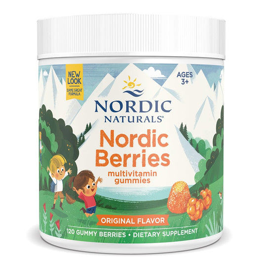 NORDIC BERRIES MONIVITAMIINI / LUONNOLLINEN / 120 gummya