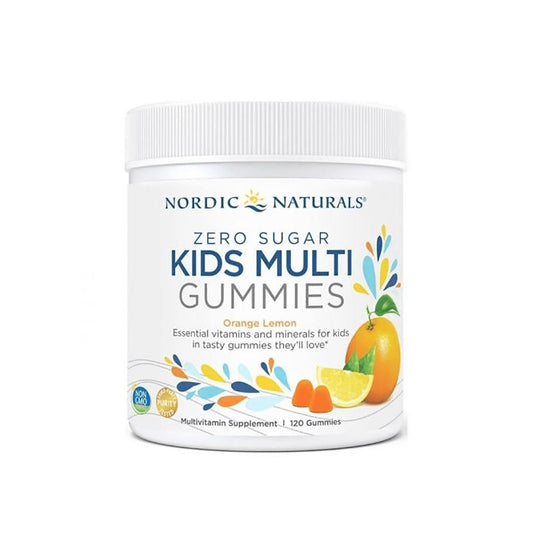 LASTEN MONIVITAMIINI / SOKERITON / APPELSIINI & SITRUUNA / 120 gummya