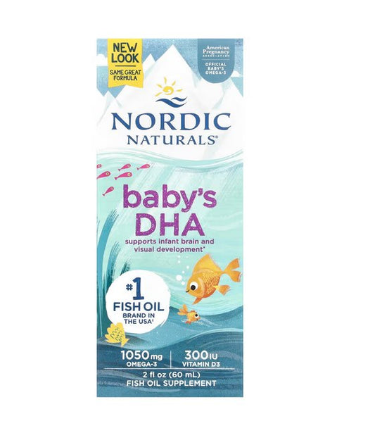 VAUVOJEN DHA + D3-VITAMIINI / 1050 mg / 60 ml