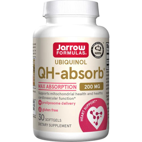KOENTSYYMI Q10 / UBIKINOLI QH-ABSORB / 200 mg / 30 pehmokapselia