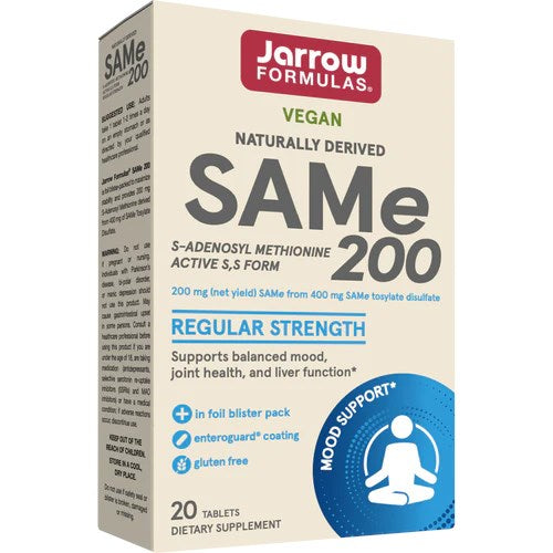 SAMe / S-ADENOSYYLIMETIONIINI / 200 mg / 60 tabl.