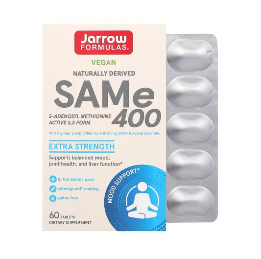 SAMe / S-ADENOSYYLIMETIONIINI / 400 mg / 60 tabl.