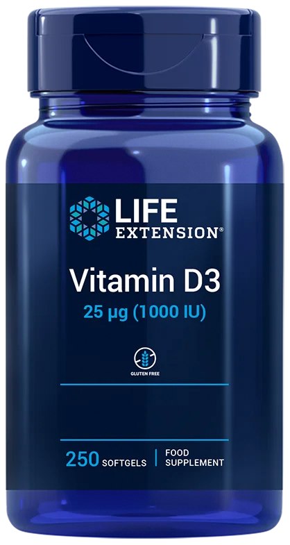 D3-VITAMIINI / 1000 IU / 25 mcg / 250 kaps.