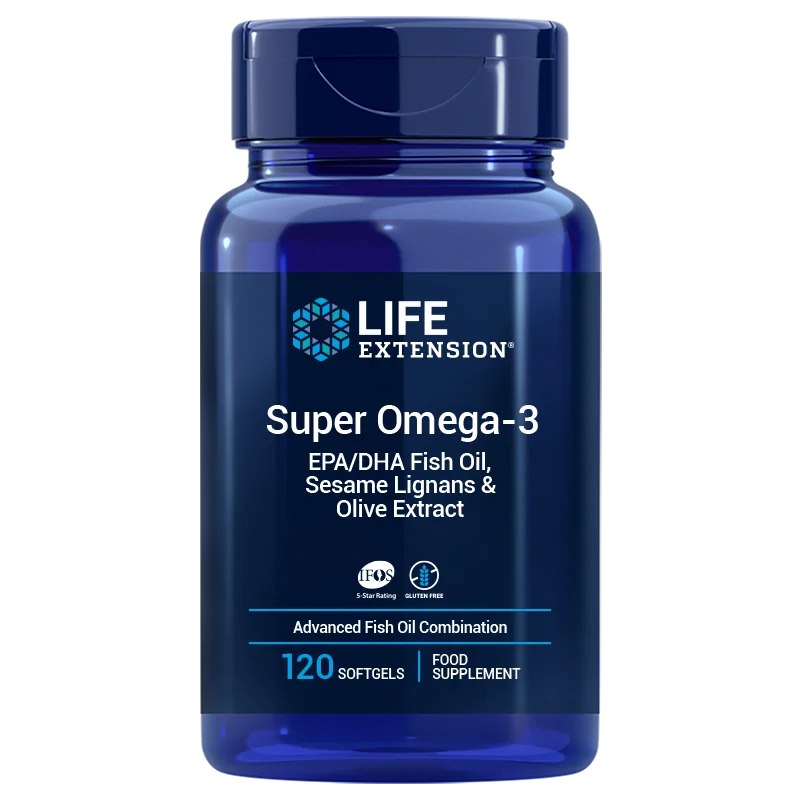 SUPER OMEGA-3 / 1000 mg / 120 enterokapselia