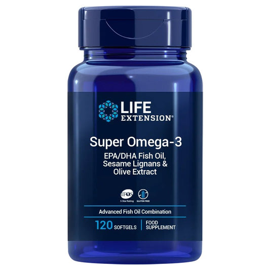 SUPER OMEGA-3 / 1000 mg / 120 enterokapselia