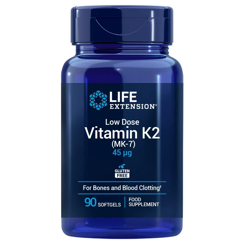 K2-MK-7 VITAMIINI / 45 mcg / 90 pehmokapselia