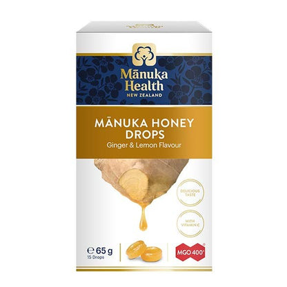 MANUKAHUNAJA MAKEISET MGO™ 400+ / INKIVÄÄRI+SITRUUNA / 15 IMESKELYTABLETTIA 65g