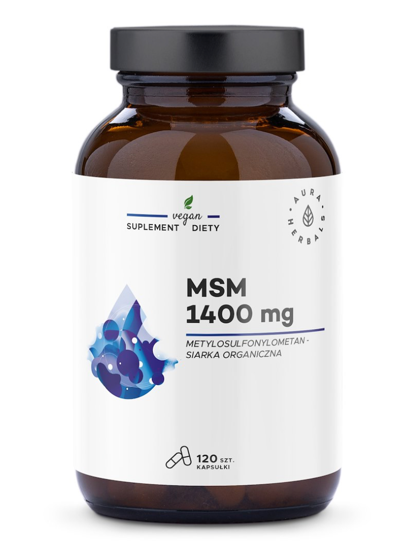 MSM / ORGAANINEN RIKKI / 1400 mg / 120 kaps.