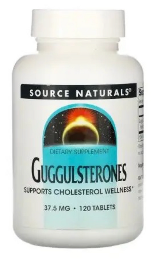 GUGGULSTERONES / GUGGUL-UUTE / 37,5 mg / 120 tabl.