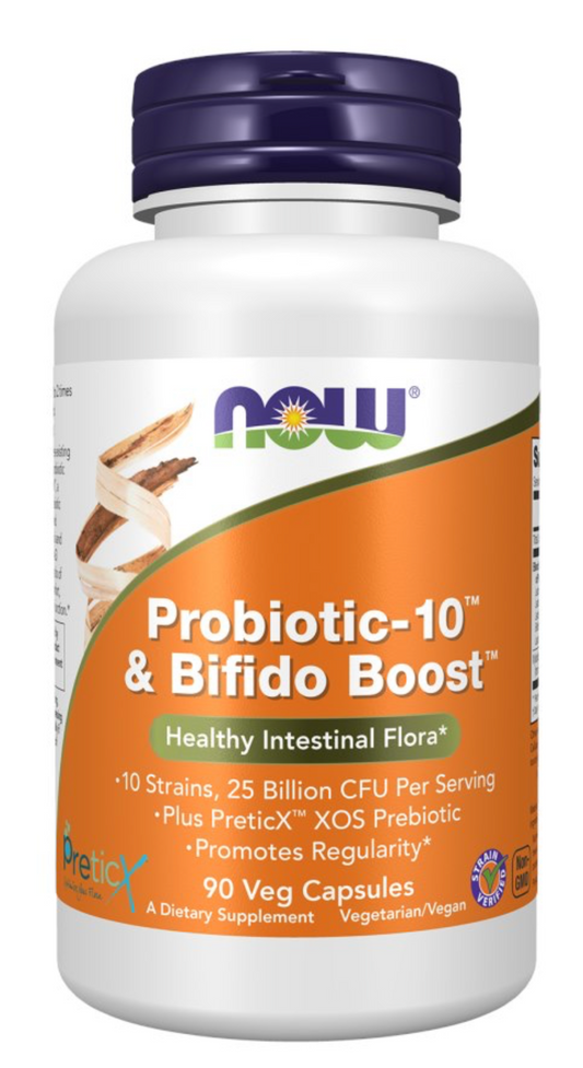 PROBIOTIC-10 + BIFIDO / 10 KANTAA & 25 MILJARDIA / 90 vkaps.