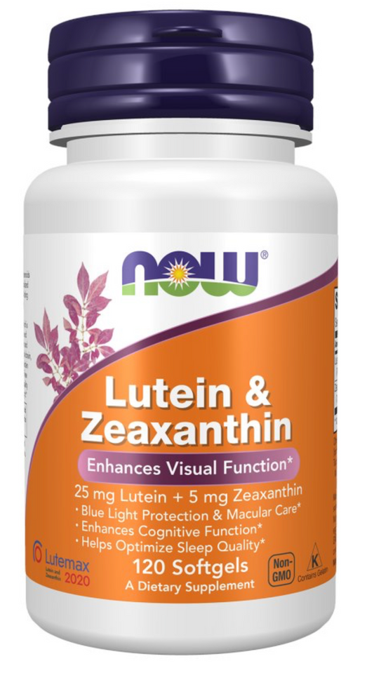LUTEIINI + ZEAKSANTAANI / 25 mg + 5 mg / 120 pehmokapselia