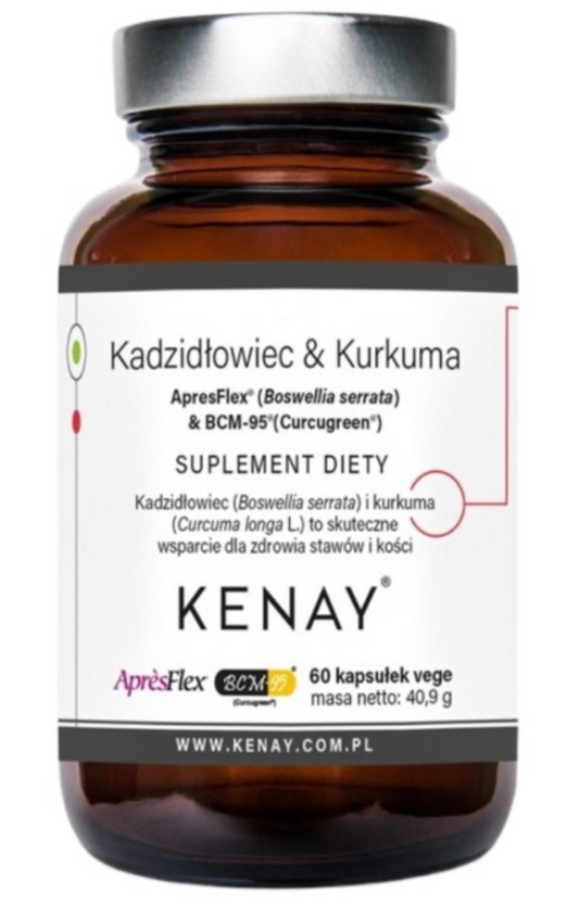 ApresFlex® Boswellia serrata & BCM 95® CURCUGREEN® / 60 kaps.