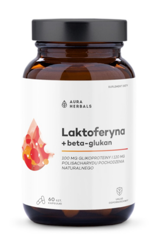 LAKTOFERRIINI + BEETAGLUKAANI 1.3/1.4 / 100 mg + 120 mg / 60 kpl