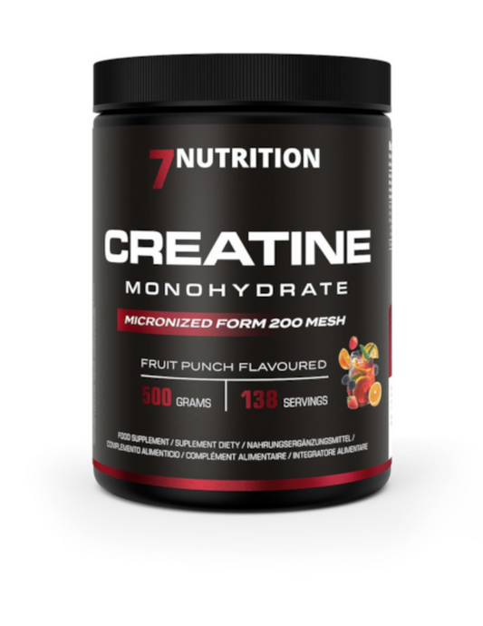 MIKRONISOITU KREATIINIMONOHYDRAATTI / FRUIT PUNCH / 500 g