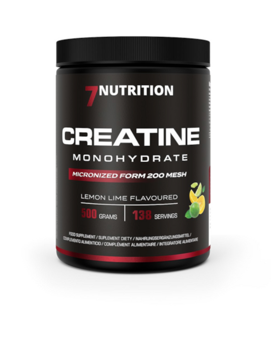 MIKRONISOITU KREATIINIMONOHYDRAATTI / SITRUUNA & LIME / 500 g