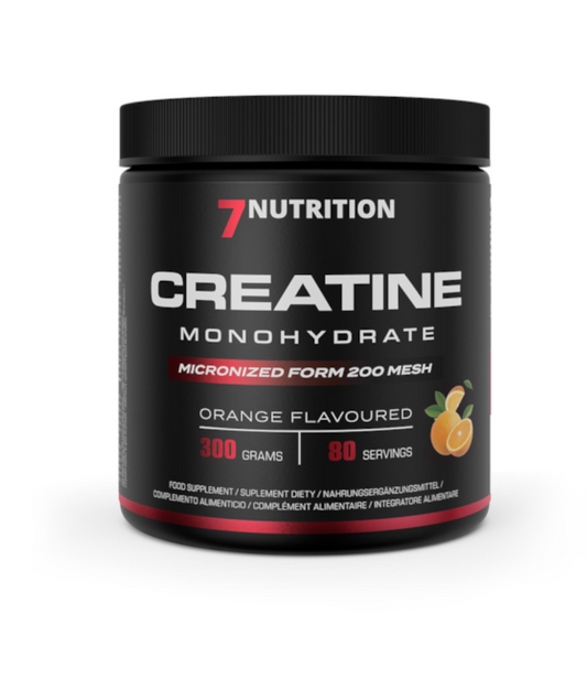 MIKRONISOITU KREATIINIMONOHYDRAATTI / APPELSIINI / 300 g