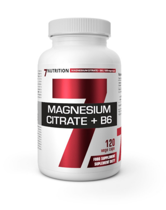 MAGNESIUMSITRAATTI + B6 / 210 mg / 120 Vkaps.