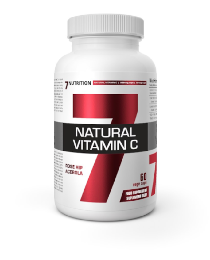 LUONNOLLINEN C-VITAMIINI / RUUSUNMARJAUUTE / 545 mg / 60 vkaps.