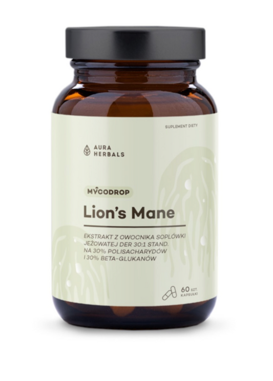 LION´S MANE -UUTE / 500 mg / 60 kaps.