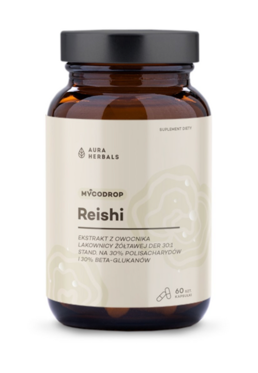 REISHI -UUTE / 500 mg / 60 kaps.