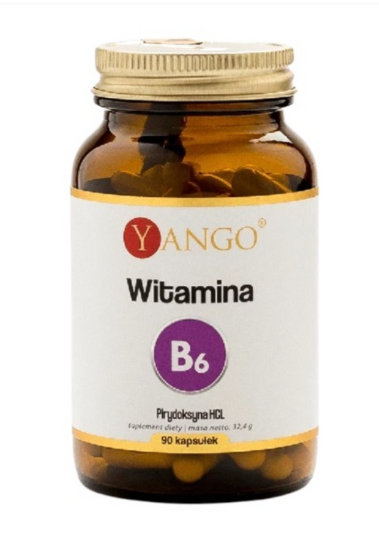 B6-VITAMIINI / PYRIDOKSIINI HCL / 6 mg / 90 kaps.