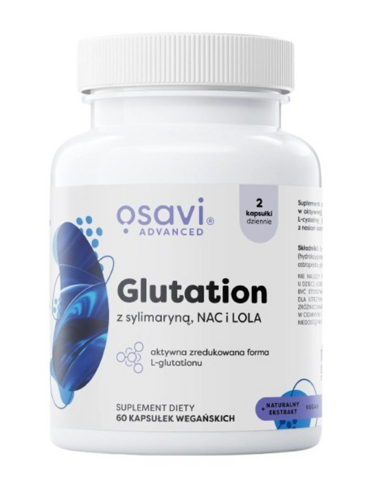 GLUTATION + SILYMARIINI + LOLA + NAC / 60 kaps.