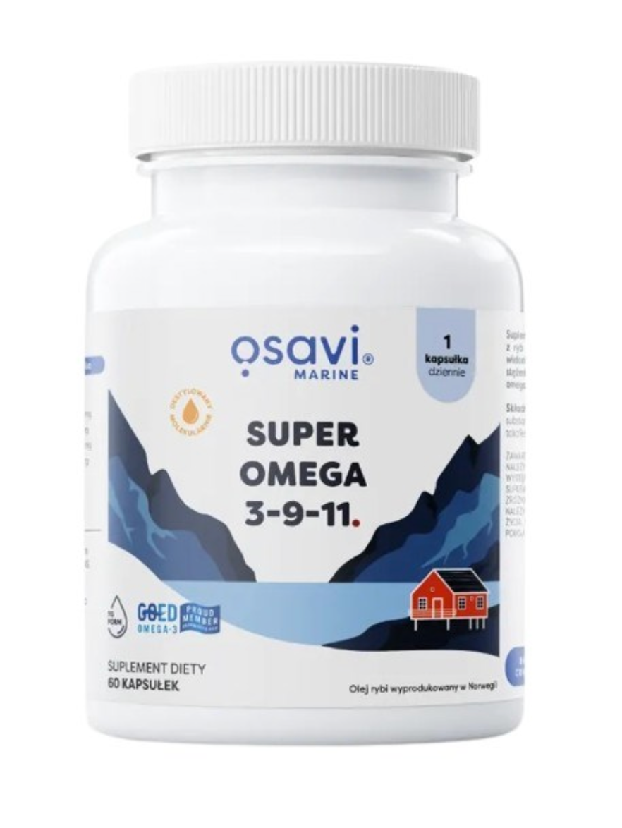 SUPER OMEGA 3-9-11 / 60 kaps.