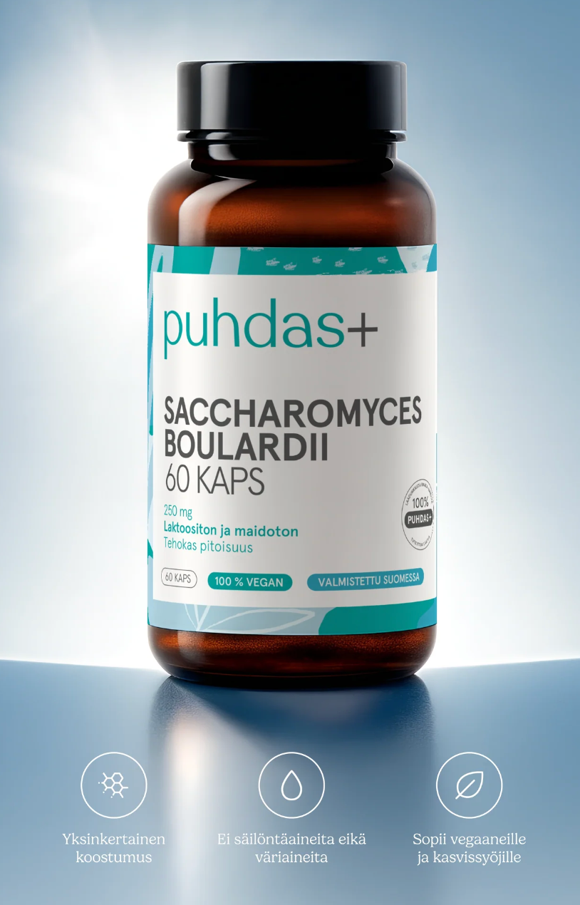 SACCHAROMYCES BOULARDII / 250 mg / 60 kaps.