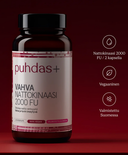 VAHVA NATTOKINAASI / 2000 FU / 60 kaps.