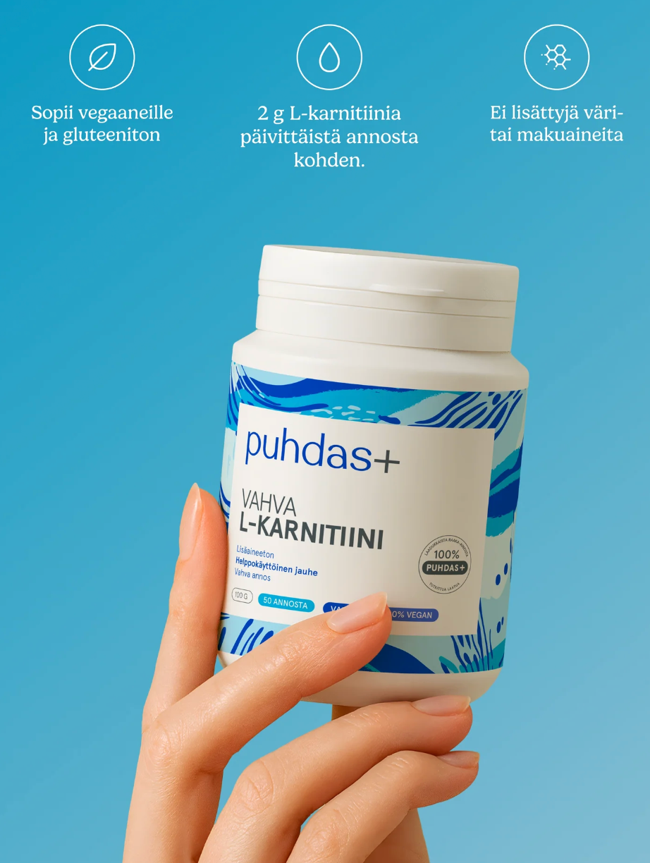 100% L-KARNITIINIJAUHE / 100 g
