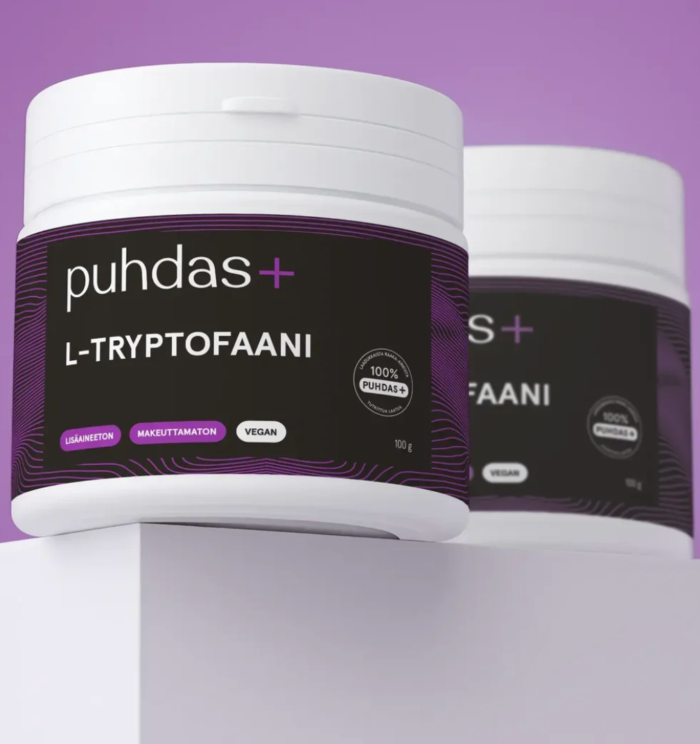 100% L-TRYPTOFAANIJAUHE / 100 g