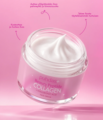 BEAUTY PEPTIDE COLLAGEN + HYALURONIC ACID FACE CREAM / 50 ml