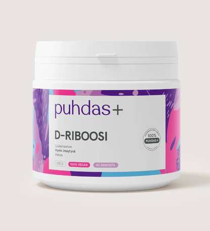 100% D-RIBOOSIJAUHE / 200 g