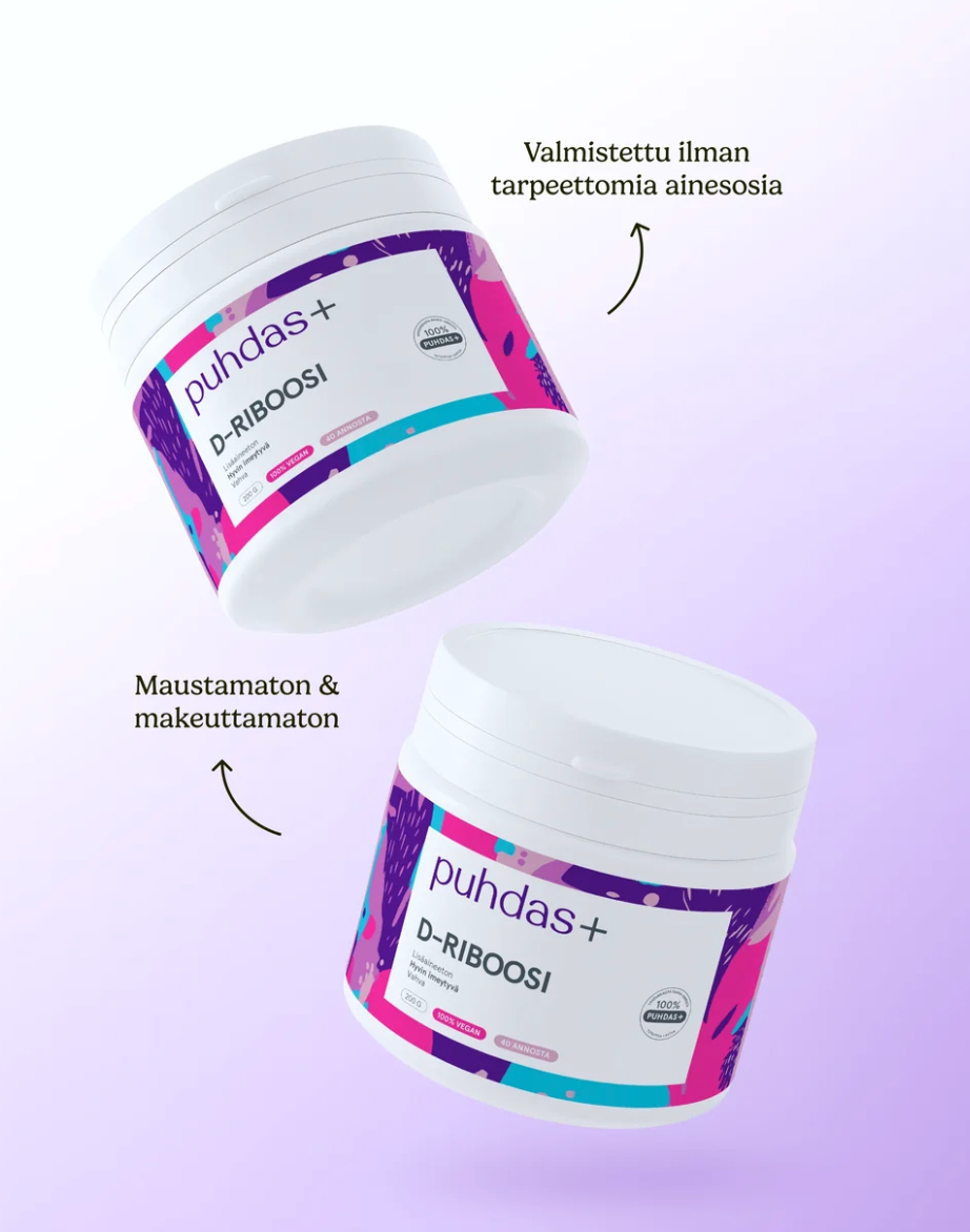 100% D-RIBOOSIJAUHE / 200 g