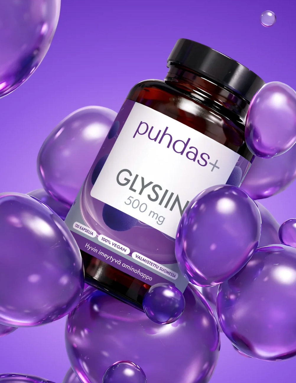 GLYSIINI / 500 mg / 120 kaps.