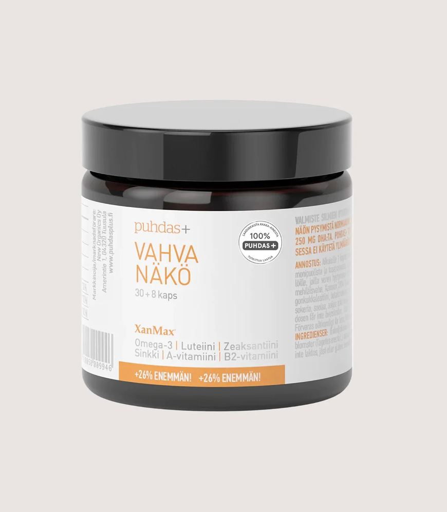 VAHVA NÄKÖ / LUTEIINI + ZEAKSANTIINI / 30+8 kaps.