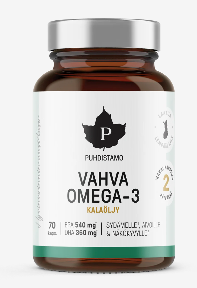VAHVA OMEGA-3 / 1050 mg / 70 kapselia