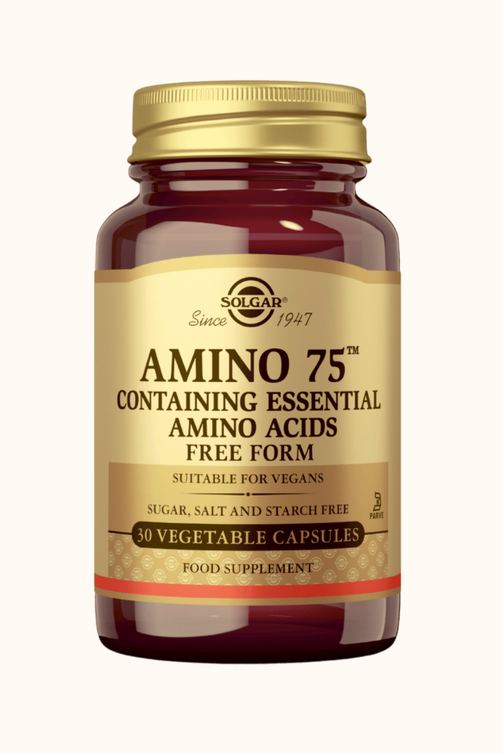 AMINO 75 / VEGAANINEN AMINOHAPPOVALMISTE / 30 kaps.